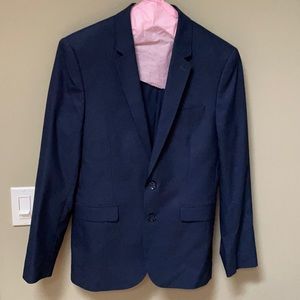 Mens two button suit